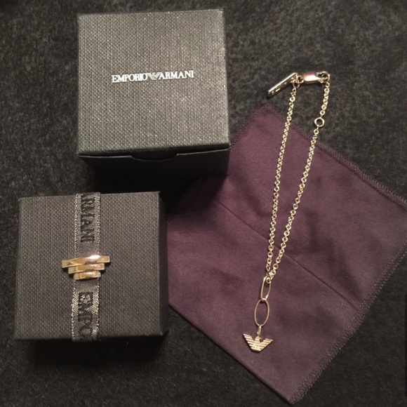 Emporio Armani Sterling Silver Bracelet - Picture 6 of 9